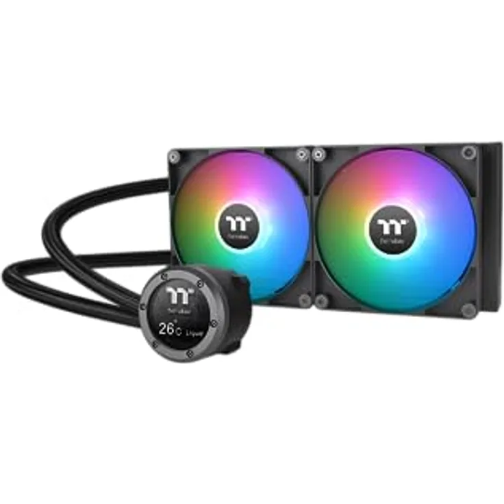 Thermaltake TH280 V2 Ultra ARGB Sync All-In-One Liquid Cooler, Schwarz