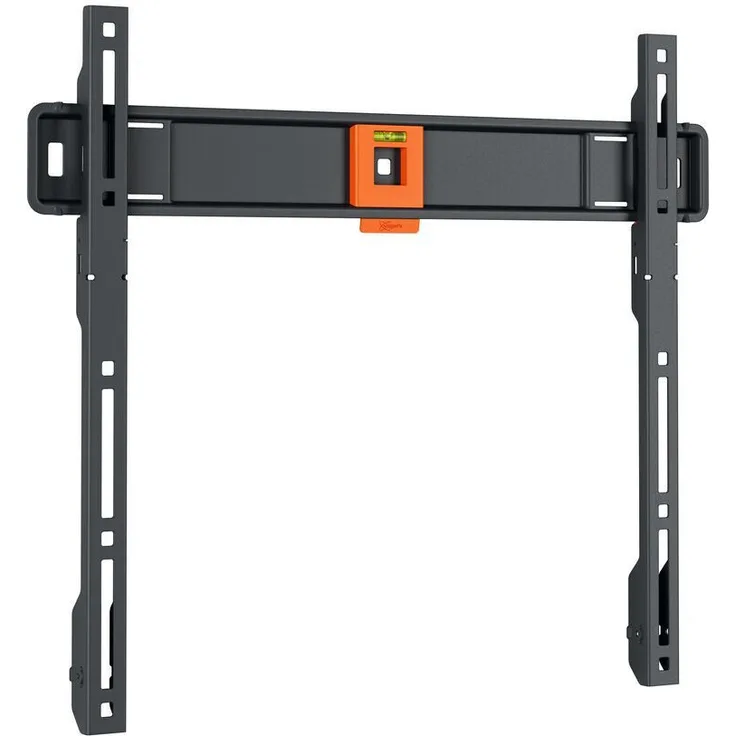 Vogel's QUICK TVM 1403, flache TV-Wandhalterung für Fernseher 32-77 Zoll, max. 50 kg, VESA 100x100 bis 400x400, Schwarz