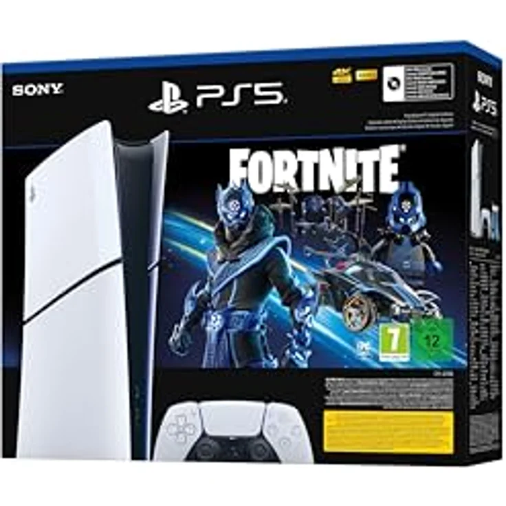 PlayStation 5 Digital Edition (Slim) – Fortnite Cobalt Star Bundle 1TB, Konsolen mit ultraschneller SSD und haptischem Feedback – Bild 4