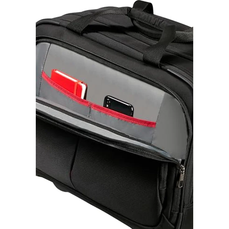Samsonite GUARDIT 3.0 ROLLING TOTE 17.3", Notebooktasche aus recyceltem PET, wasserabweisend, Schwarz – Bild 7