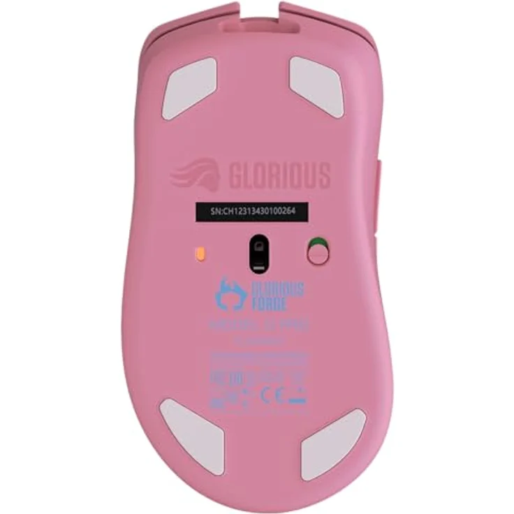 Glorious Model D PRO Wireless Gaming-Maus - Flamingo - Forge (Kabellos), Maus, Rosa – Bild 6
