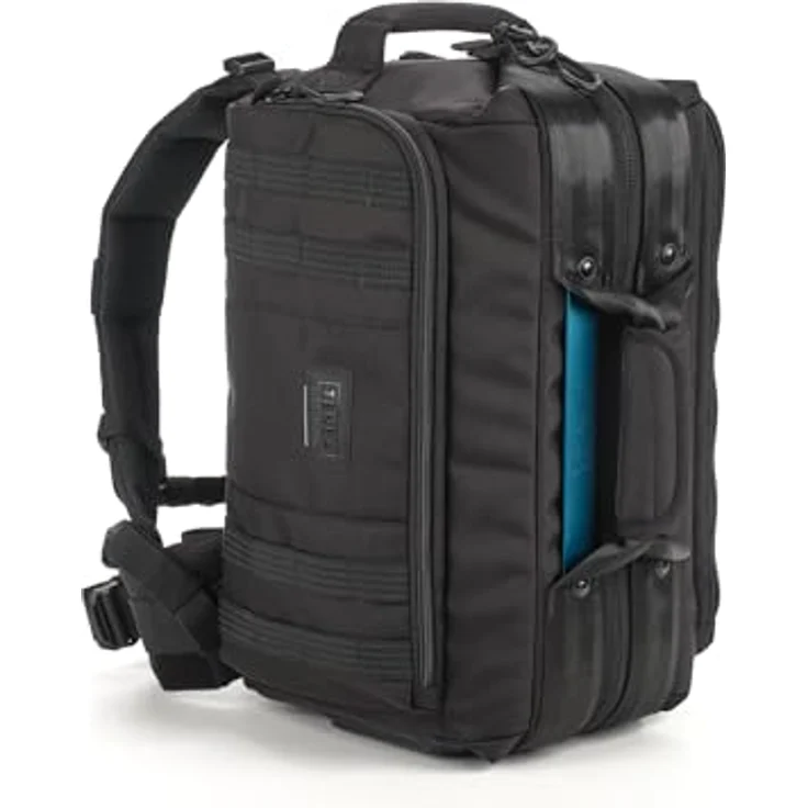 Tenba Cineluxe V2 Family, Schwarz, v2 Backpack 21, Kameratasche für professionelle Camcorder und Cinema-Kameras bis 46 cm, mit schneller Öffnung und Bluetooth-Tracker-Fach – Bild 1