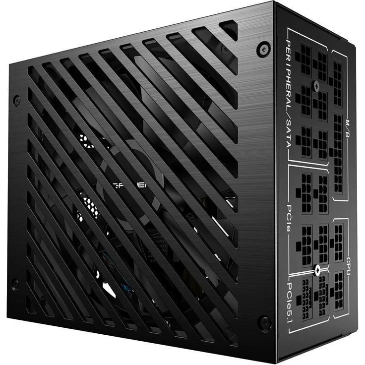 LC-Power Platinum Pro Serie LC1000P2 V3.1, 1000 W ATX-Netzteil mit 80 PLUS Platinum-Zertifizierung, voll-modular, Schwarz
