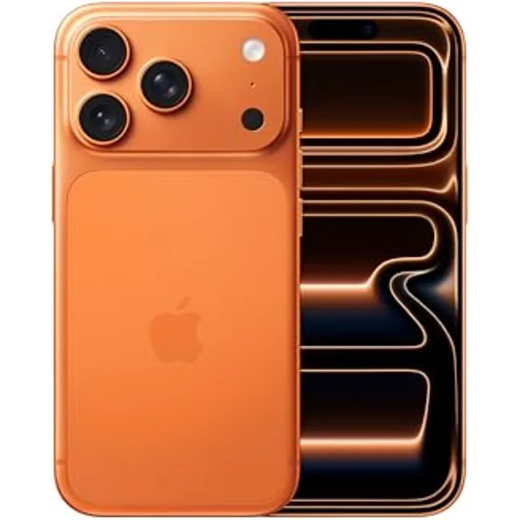 Apple iPhone 17 Pro (256 GB, Cosmic Orange, 6.30", Dual SIM, 5G), Smartphone, Orange