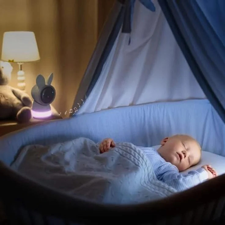 Arenti AINanny A4 Kit Plus, 4 MP Video-Babyphone mit 5 Zoll LCD-Bildschirm, Schwenk- und Neigefunktion, Auto-Tracking, inkl. Nachtsicht und Zwei-Wege-Audio – Bild 7