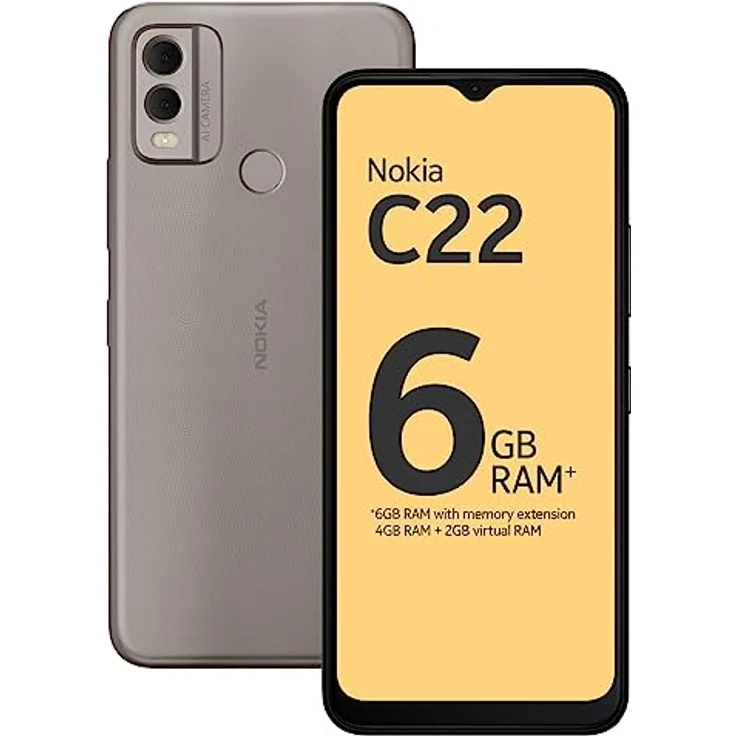 Nokia C22, Beige – Bild 1