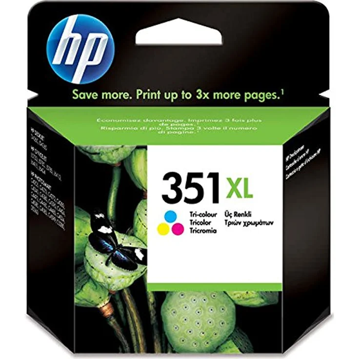 HP 351XL Dreifarbige Original-Tintenpatrone mit hoher Reichweite CB338EE UUS – Bild 2