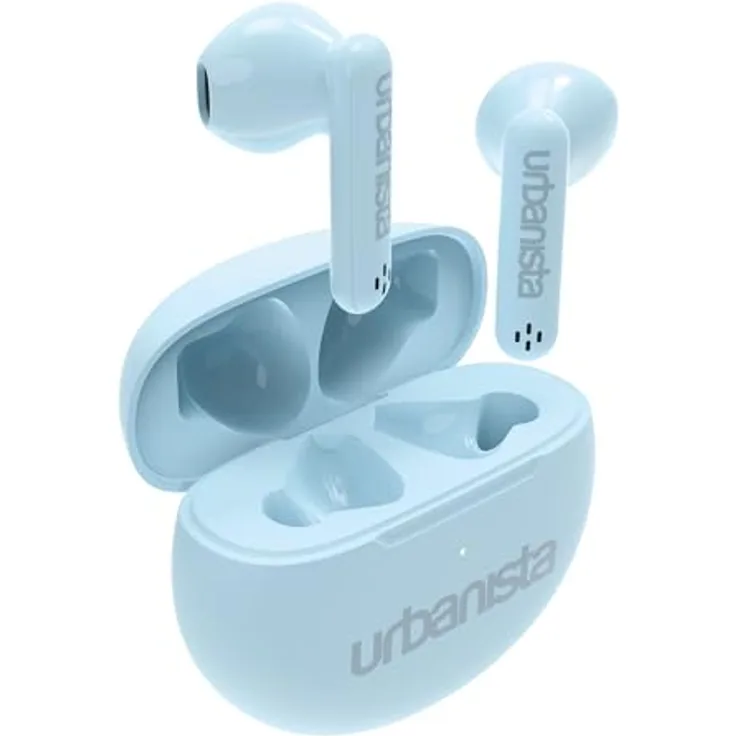 Urbanista Austin True Wireless In-Ear Headphones, Blau - Kabellose Kopfhörer ohne Geräuschunterdrückung