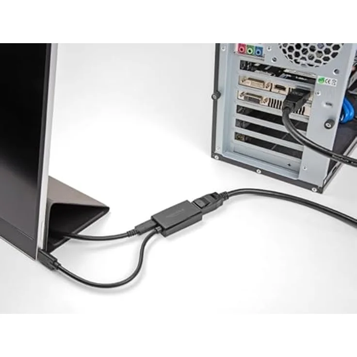 DeLOCK 61059 adaptateur Graphique USB 3840 x 2160 Pixels Noir – Bild 2