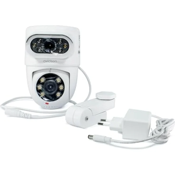 Avidsen HomeCam Dual PTZ, Motorisierte 2K-IP-Außenkamera mit zwei Objektiven, Nachtsicht und Smartphone-Benachrichtigung – Bild 6