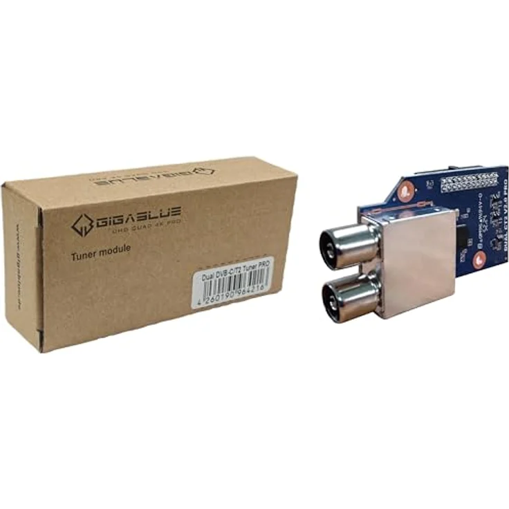Gigablue Dual/Twin DVB-C/T2 Tuner PRO, kompatibel mit GigaBlue UHD Quad 4K PRO, Plug-and-Play Installation, simultaner Empfang und Aufnahme von zwei Kanälen – Bild 6