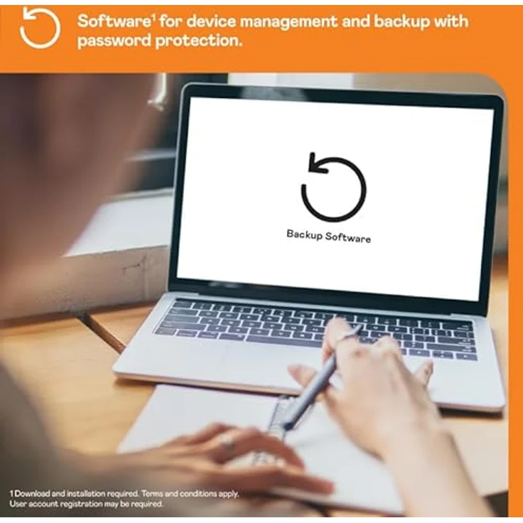 WD My Book 24 TB USB 3.0 Desktop-Festplatte mit Passwortschutz (Desktop-Speicher, Sicherungssoftware, Hardwareverschlüsselung, SuperSpeed USB) – Bild 3
