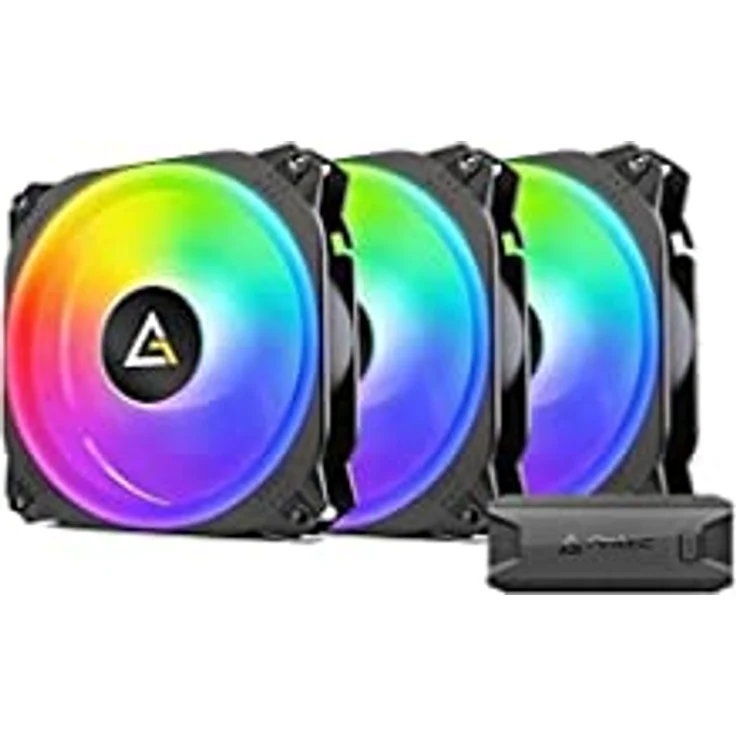 Antec PRIZM Lüfter X 120 ARGB 3+C (3 120mm + Controller) retail - Preisvergleich – Bild 2