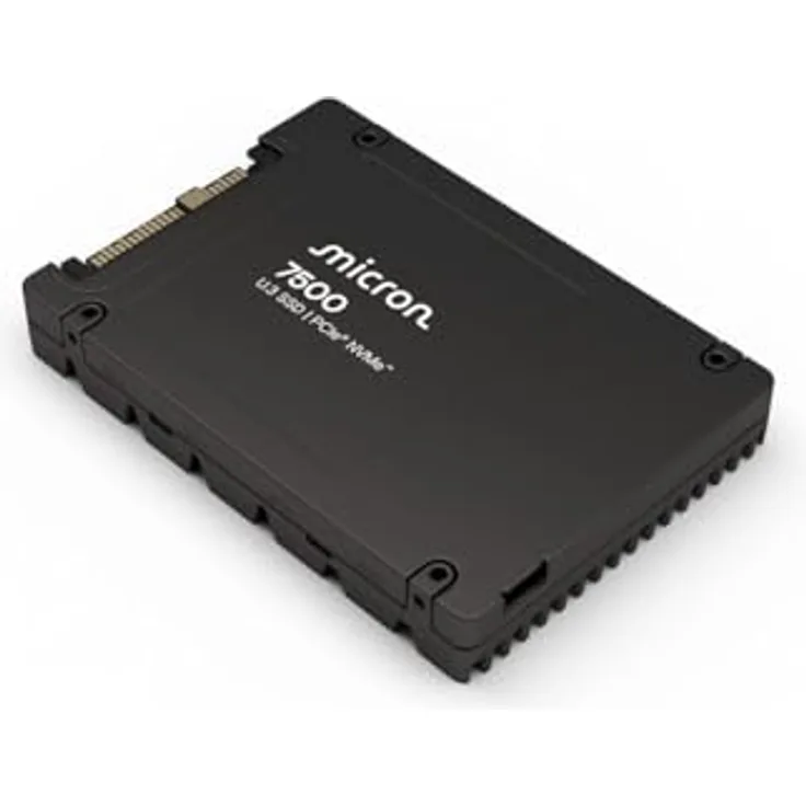 Micron 7500 PRO 7680GB U.3 TCG-Opal SSD (7680 GB, 2.5"), SSD - Hochleistungs Solid State Drive von Micron