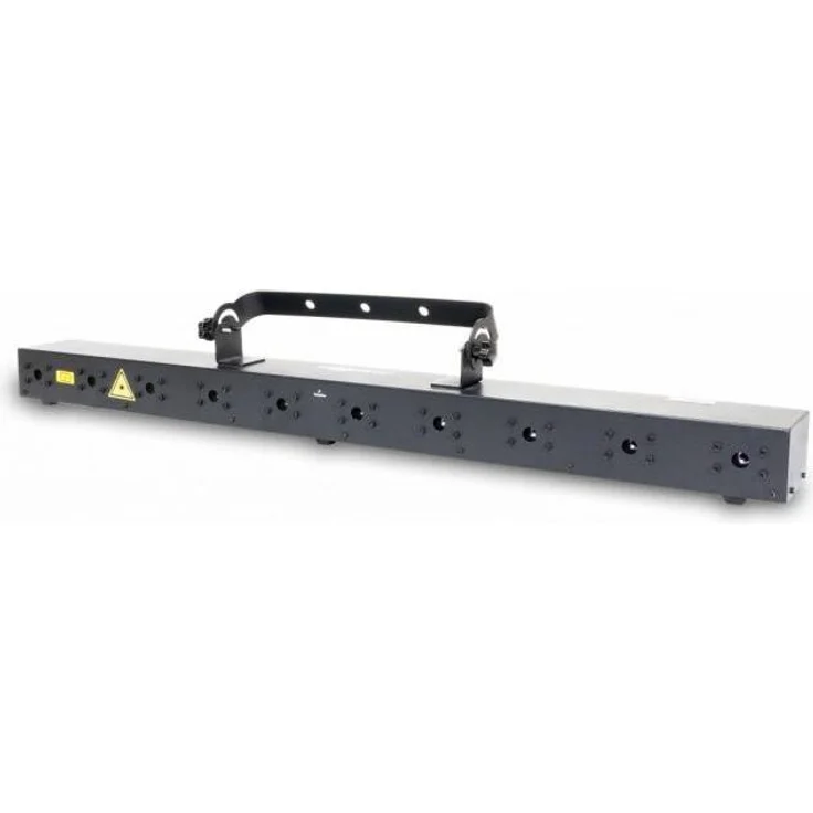 Laserworld BeamBar 10B MK3, 1.30 W DMX-gesteuertes Laserlichtsystem mit 10 blauen Diodenmodulen und analoger Modulation