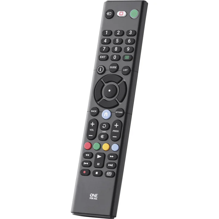One For All URC1312 Ersatzfernbedienung Sony TV, IR Wireless, Drucktasten, Schwarz