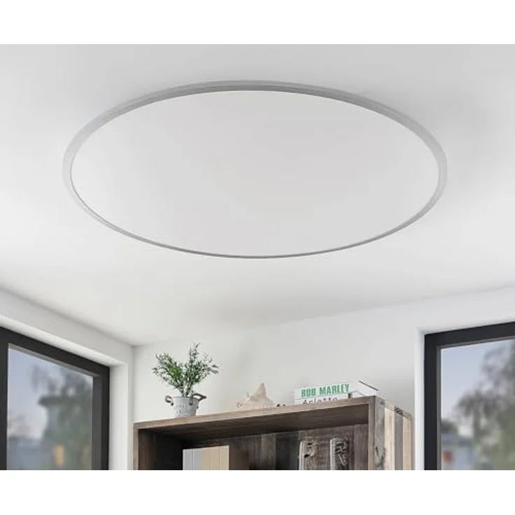 Lindby LED Deckenleuchte 'Narima' (Modern) in Weiß für Küche (1 flammig) - LED-Deckenlampe – Bild 3