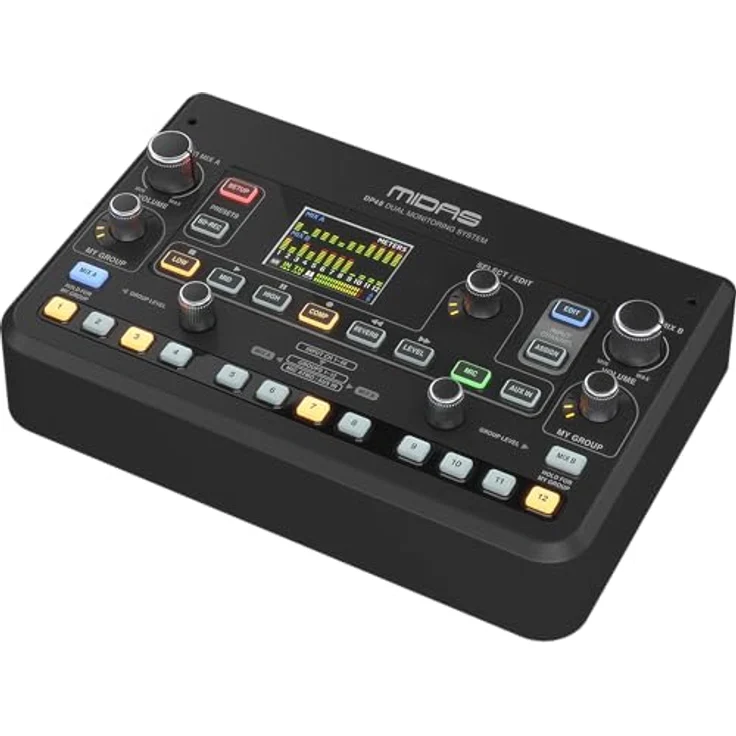 Midas DP48 Monitor-Mixer und Recorder, Mischpult mit vielseitigen Aufnahmefunktionen – Bild 2