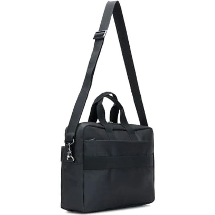 Mandarina Duck MD 20 Aktentasche, grau, 37.5 cm, mit Laptopfach aus 100% Polyester – Bild 3