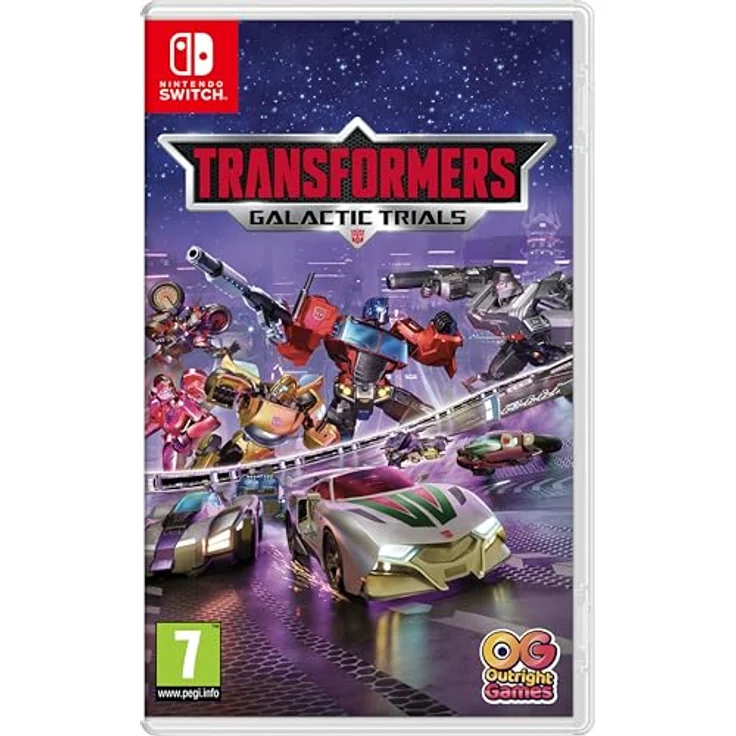 Outright Games Transformers Galactic Trials - Switch Nintendo Game with Local Multiplayer & 11 Iconic Transformers – Bild 1