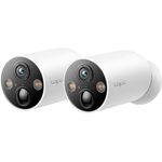 Tapo C425 Außenkamera Akku, 2-Pack | 2K Auflösung, WLAN, 10000-mAh-Akku, 150° FOV, Solarpanel Unterstützung, Alexa-kompatibel