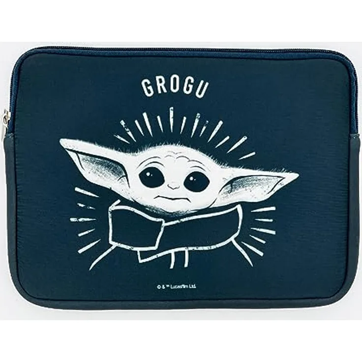 Wondee Disney Mandalorian Tablet-Hülle Baby Yoda Grogu Universal bis zu 11 Zoll - Tablet-Hülle 9-10-10.1-10.5-11" kompatibel mit Ipad/Ipad Air/Ipad Pro/Samsung Galaxy Tab/Lenovo Tab
