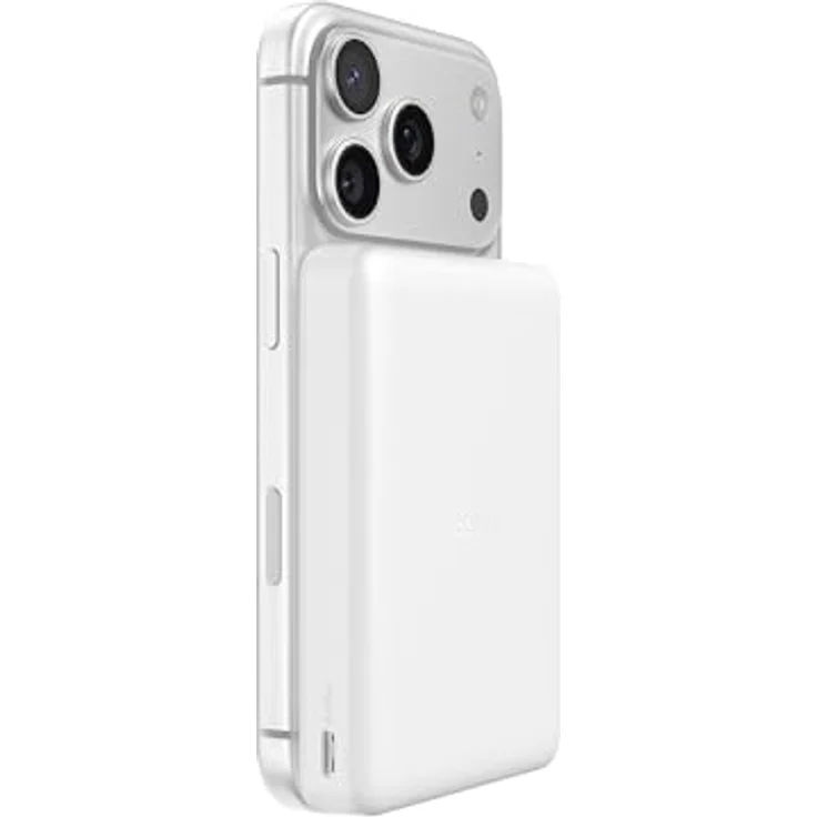 Belkin Boostcharge Slim Magnetische Powerbank 10.000 mAh, 7,5W, Fast Charge, Schwarz – Bild 1