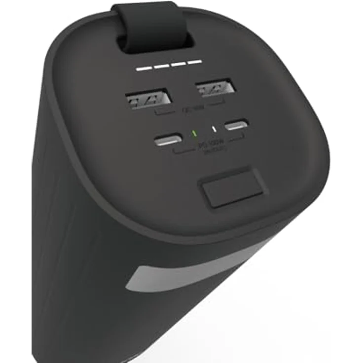 Vinnic MOUNT PARKER Flash Powerbank 200W 2xUSB-C & 1xUSB-A mit 60.000mAh, Schwarz – Bild 2