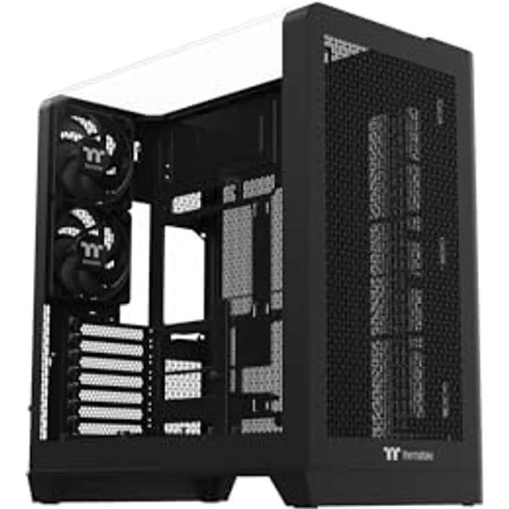 Thermaltake View 390 Air | Mid Tower Chassis | Black, erweiterbar mit bis zu 11 Lüftern – Bild 2