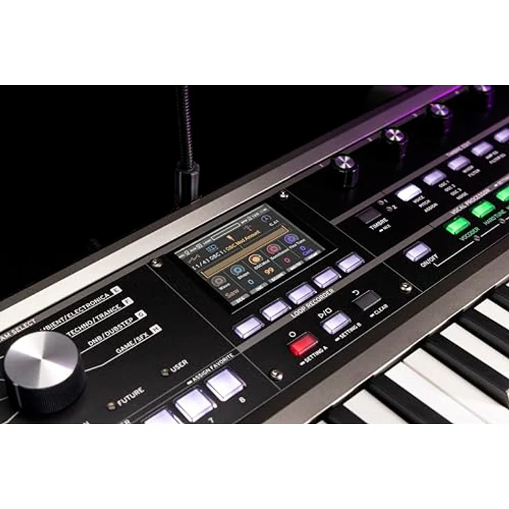 Korg micro2, Digital-Synthesizer mit 3 Oszillatoren, 8 Stimmen, 256 Presets und 2,8“ Farbdisplay – Bild 9