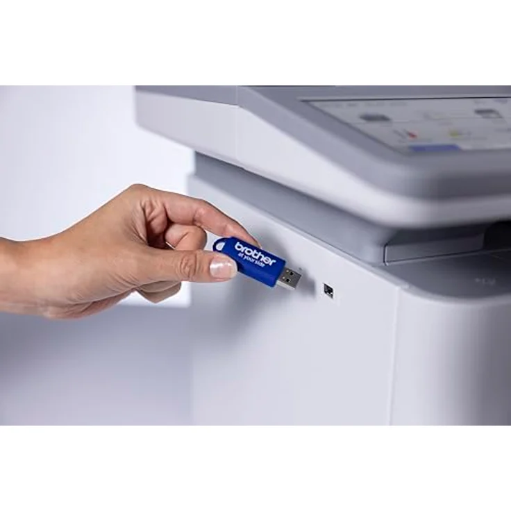 Brother MFC-L8970CDW, Multifunktionsdrucker, Laser, Farbdruck, 2400 x 600 DPI, A4, bis zu 31 Seiten/Min., Grau – Bild 10