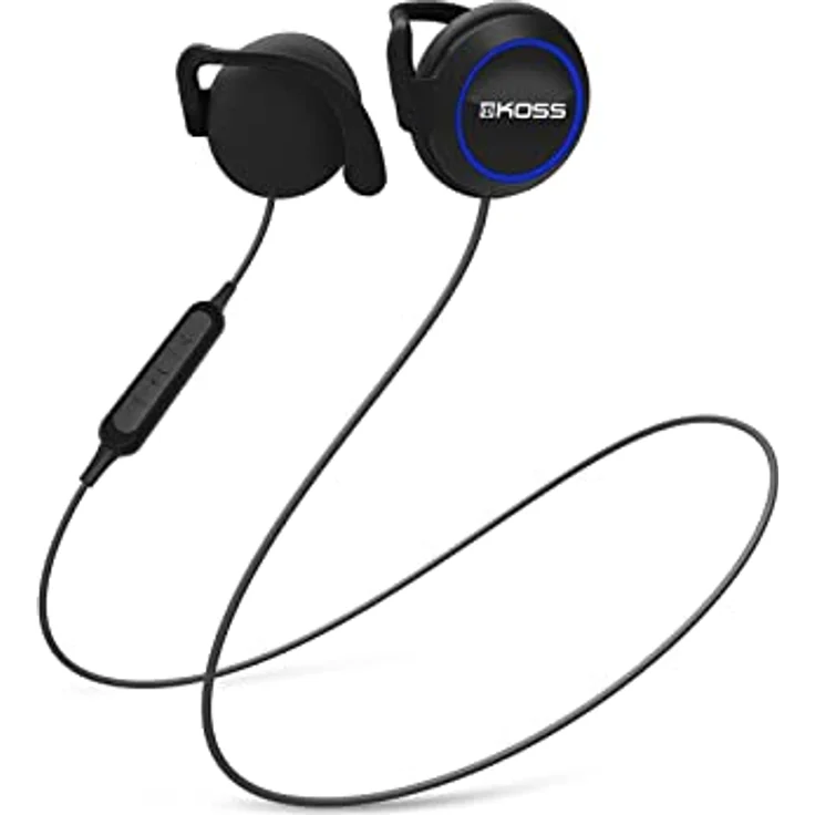Koss BT221i Ear Hanger BT On-Ear-Kopfhörer, mit Bluetooth, geeignet für Sport, schwarz – Bild 2