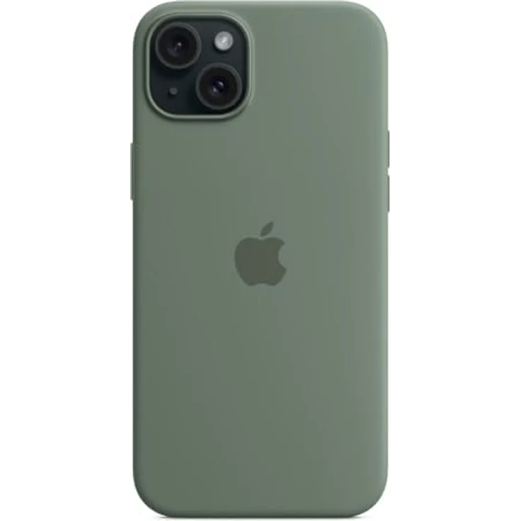 Apple iPhone 15 Plus Silikon Case mit MagSafe – Zypresse ​​​​​​​ – Bild 4