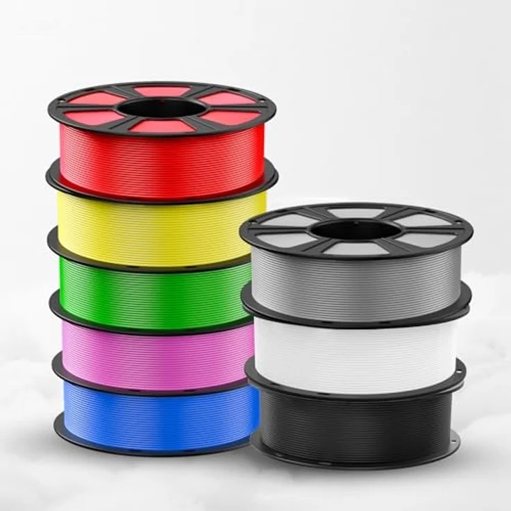 GEEETECH PLA Filament 1,75mm Schwarz, 4 kg Spule für 3D Drucker, verunreinigungsfrei – Bild 4