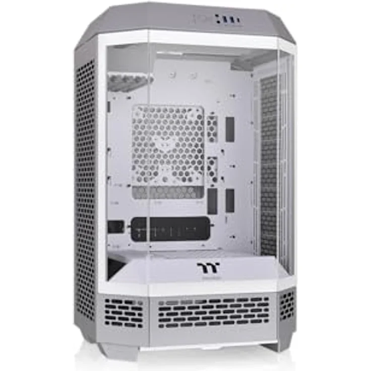 Thermaltake The Tower 300 Micro Tower Chassis | Vertikales Design, passend für Mini-ITX und Micro-ATX Mainboards, Limestone – Bild 1