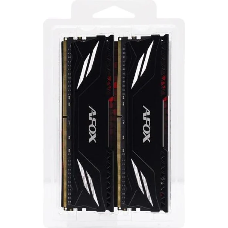 AFOX GAMING DDR4 32GB (2x16GB) 3200MHz CL16 RANK1 XMP2, RAM, Schwarz