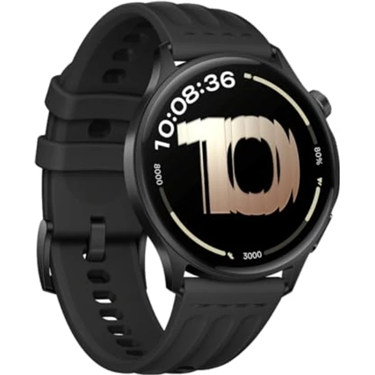 OnePlus Watch Lite, 45mm Smartwatch in Black Steel mit Fitness-Tracking und benutzerdefinierten Ziffernblättern – Bild 3