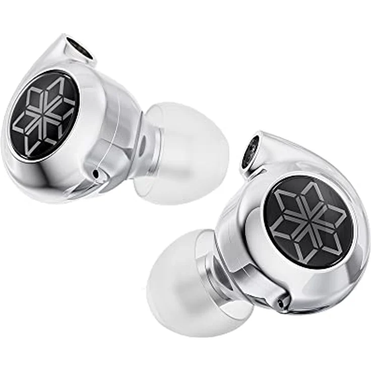FiiO FD11 In-Ear Kopfhörer, Silber, dynamischer 10-mm-Treiber, N52-Neodym-Magneten, Hi-Res Audio zertifiziert – Bild 2