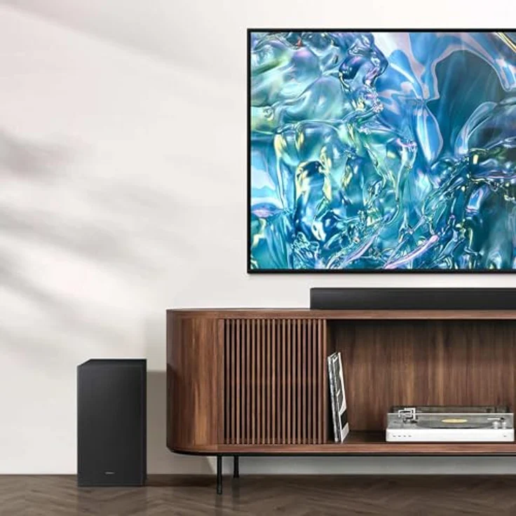 Samsung Barra de sonido HW-B650D/ZF, Soundbar 3.1 mit 200W, integriertem Subwoofer, Dolby Audio und DTS, Schwarz – Bild 5