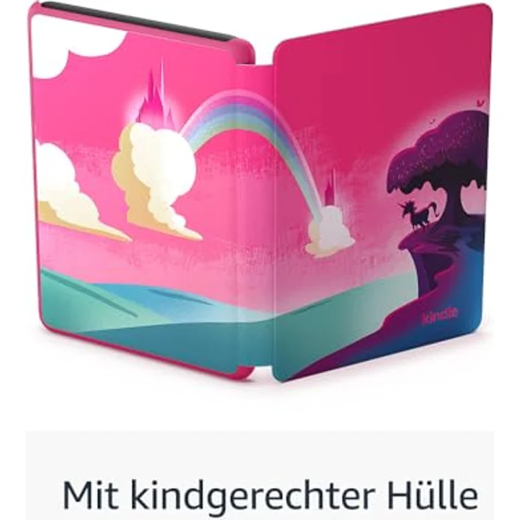 Amazon Kindle Kids (16 GB) – Mit Hülle, blendfreiem Bildschirm und schnellerem Umblättern – Einhorntal-Design – Bild 3