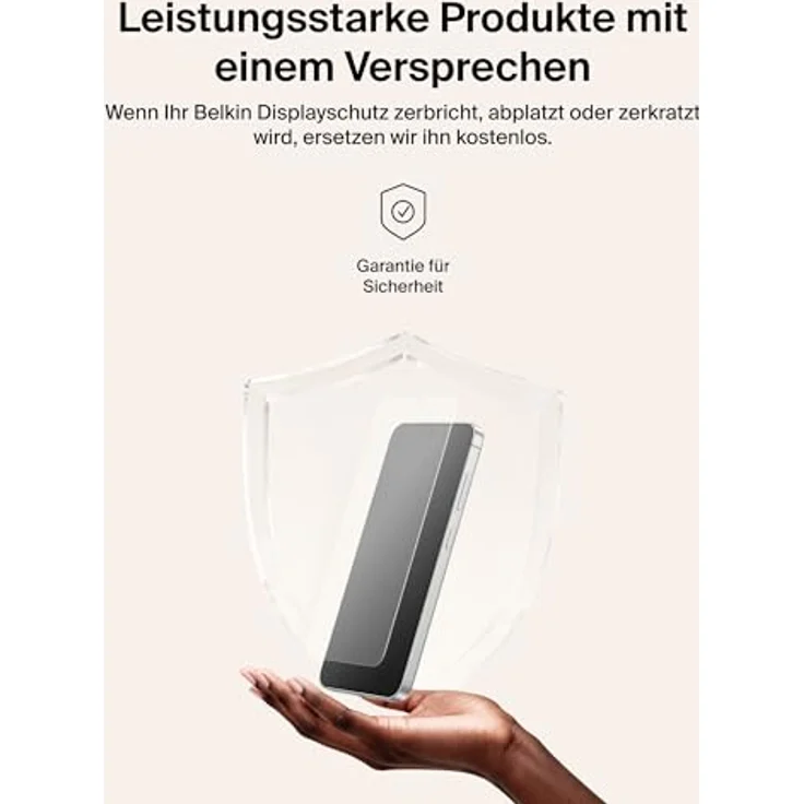Belkin ScreenForce Titan SmartShield Schutzfolie für Samsung Galaxy S26+, Anti-Reflex, Kratzfest, Stoßfest, Ultrathin mit Positionierungsschale, 9H Härtegrad – Bild 4