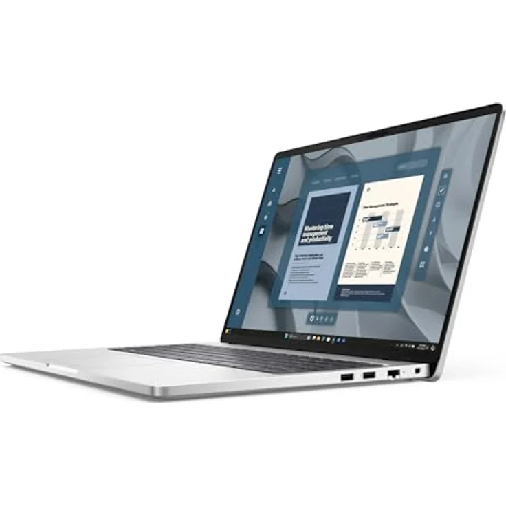 Dell Pro 16 PC16255, 16" Notebook mit AMD Ryzen AI 5 340, 16 GB RAM, 512 GB SSD, Silber – Bild 4