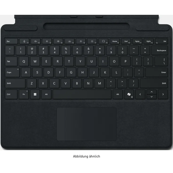 Microsoft Surface Pro Typecover for Business, Tastatur mit Stiftaufbewahrung, schwarz