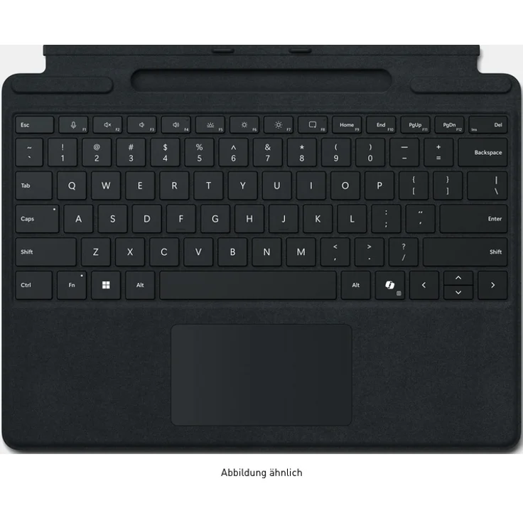 Microsoft Surface Pro Typecover for Business, Tastatur mit Stiftaufbewahrung, schwarz