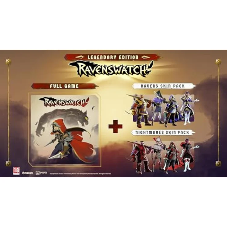 NACON Ravenswatch [Legendary Edition] (Deutsche Verpackung) (PS5) - Rogue-like-Actionspiel mit deutschen Anleitungen, spielbar auf Deutsch – Bild 2