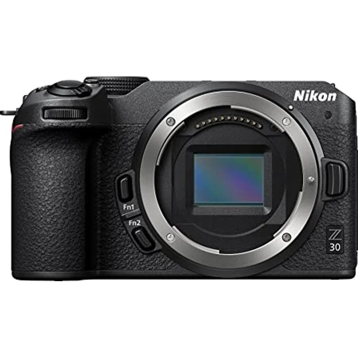 Nikon Z 30 Body (20,9 MP, 11 Bilder pro Sekunde, Hybrid-AF mit Fokus-Assistent, ISO 100-51.200, 4K UHD Video mit bis zu 125 Minuten Länge) Schwarz – Bild 1
