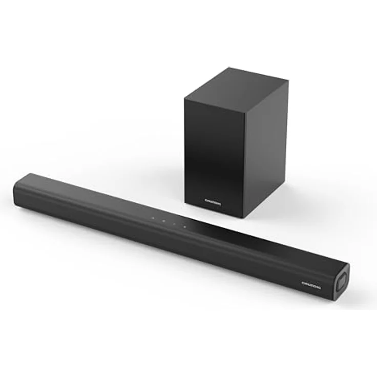 GRUNDIG DSB 991 SW, 2.1 Soundbar mit Subwoofer, Slim Design, 90 Watt, Bluetooth 5.4, HDMI (ARC-CEC), Schwarz – Bild 4