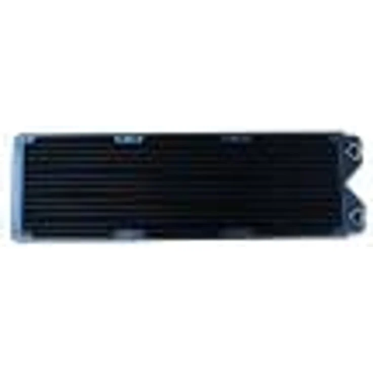 Phobya R27-S360 Radiator, 360 mm Radiator mit 18 FPI Kupferlamellen, 2x G1/4-Zoll-Anschlüsse – schwarz – Bild 3