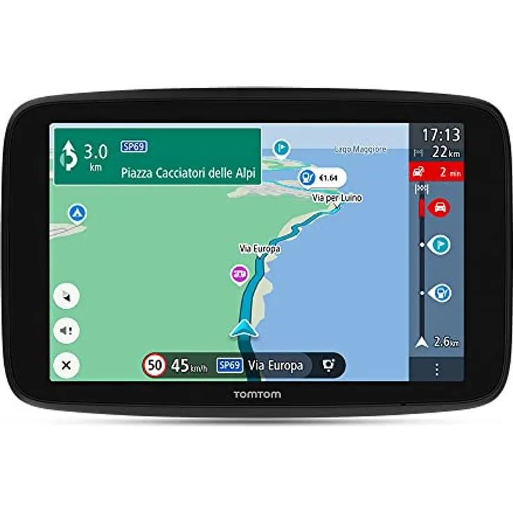 TomTom Camping Navi GO Camper Max (7 Zoll HD-Display, Sonderziele für Wohnmobil- und Wohnwagen, Updates über Wi-Fi, Stauvermeidung dank TomTom Traffic, Karten-Updates Welt)