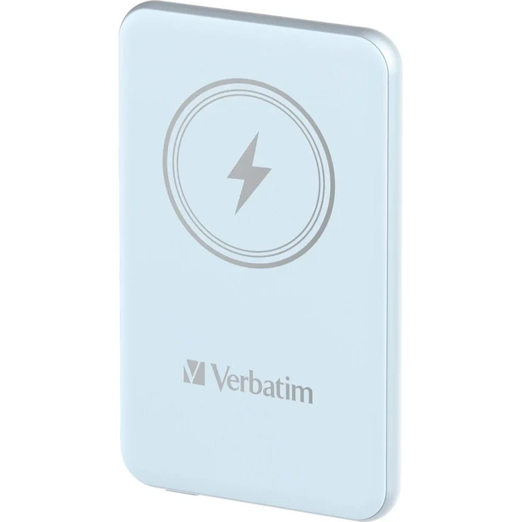 Verbatim POWER BANK 5000 BLEU (5000 mAh, 20 W), Powerbank, Blau – Bild 1